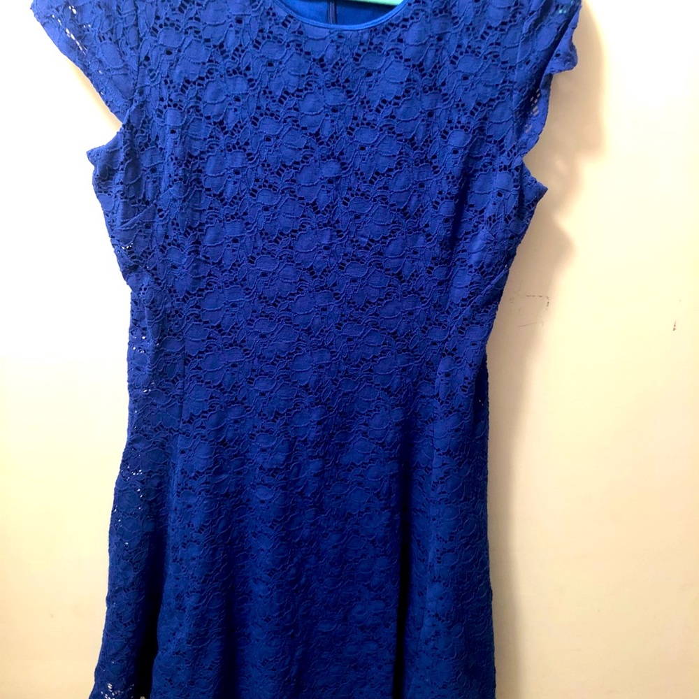 Alfani indigo lace skater test